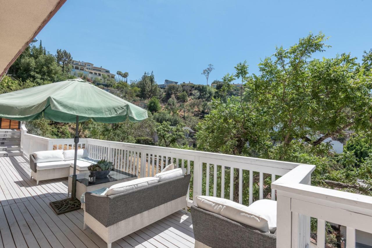 Modern Guest House Nestled In The Hollywood Hills With Huge Deck And Wow Views! Los Angeles Luaran gambar